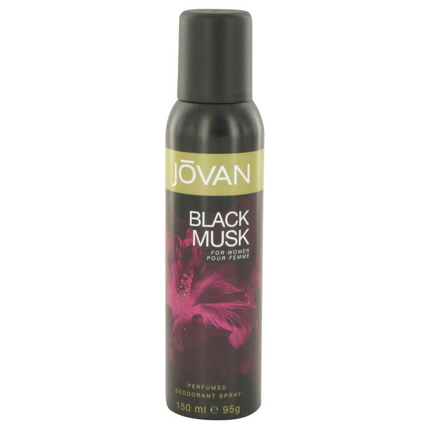 Jovan Black Musk by Jovan Deodorant Spray 5 oz