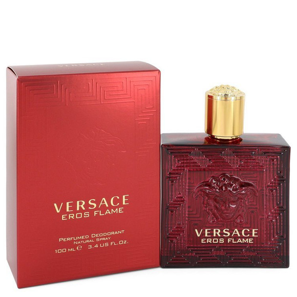 Versace Eros Flame by Versace Deodorant Spray 3.4 oz