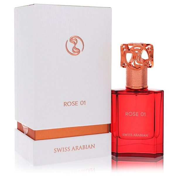 Swiss Arabian Rose 01 by Swiss Arabian Eau De Parfum Spray Unisex 1.7 oz