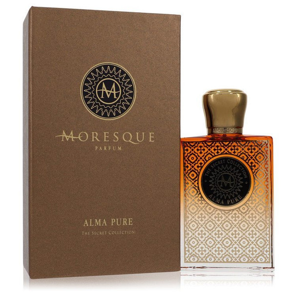 Moresque Alma Pure Secret Collection by Moresque Eau De Parfum Spray Unisex 2.5 oz