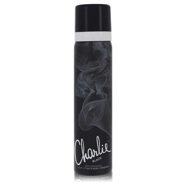 Charlie Black by Revlon Body Fragrance Spray 2.5 oz product image at NuMercy
