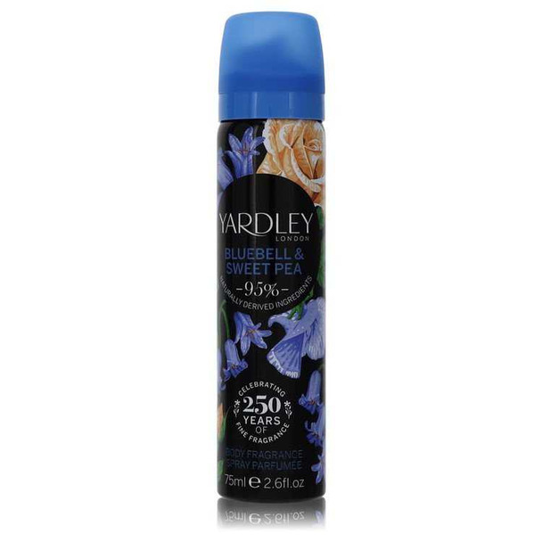 Yardley Bluebell and Sweet Pea by Yardley London Body Fragrance Spray 2.6 oz product image at NuMercy