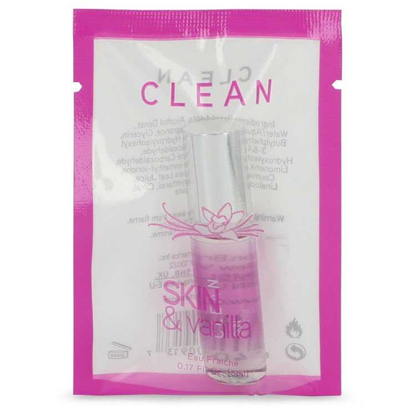 Clean Skin and Vanilla by Clean Mini Eau Frachie .17 oz product image at NuMercy