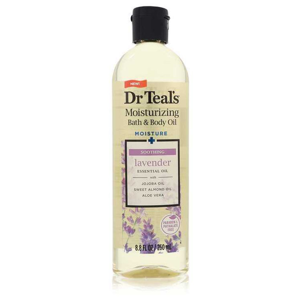 Dr Teal's Bath Oil Sooth and Sleep with Lavender by Dr Teal's Pure Epsom Salt Body Oil Sooth and Sleep with Lavender 8.8 oz