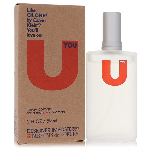 Designer Imposters U You by Parfums De Coeur Cologne Spray Unisex 2 oz