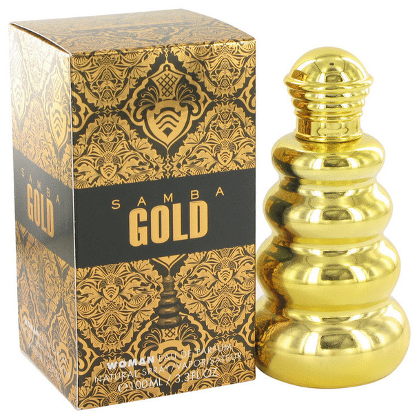 Samba Gold by Perfumers Workshop Eau De Parfum Spray 3.3 oz