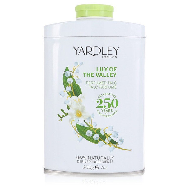 Lily of The Valley Yardley by Yardley London Pefumed Talc 7 oz