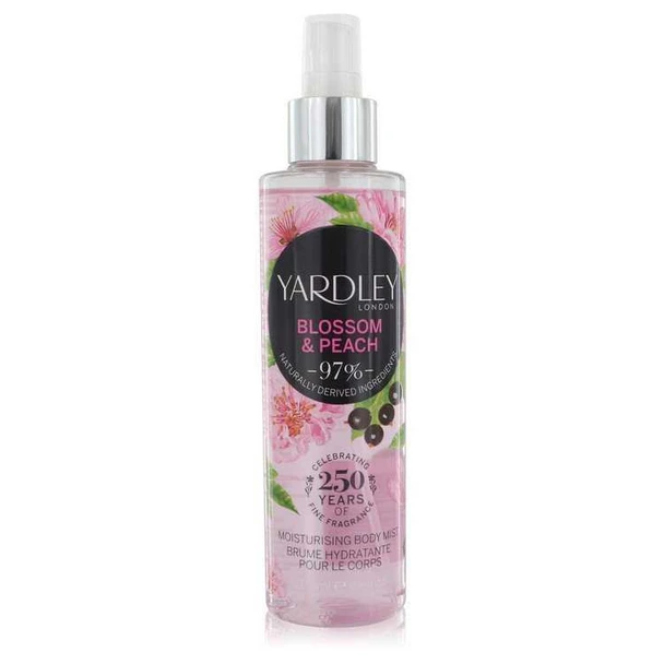 Yardley Blossom and Peach by Yardley London Moisturizing Body Mist 6.8 oz product image at NuMercy