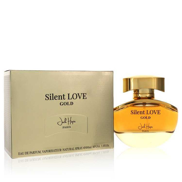 Silent Love Gold by Jack Hope Eau De Parfum Spray 3.3 oz