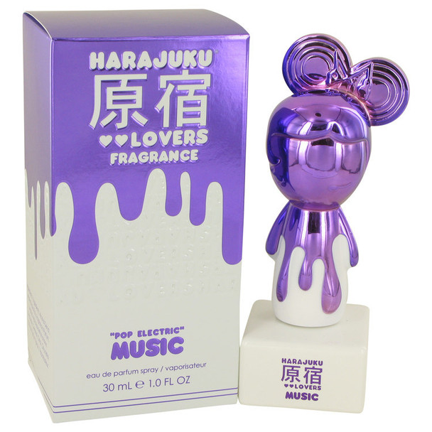 Harajuku Lovers Pop Electric Music by Gwen Stefani Eau De Parfum Spray 1 oz