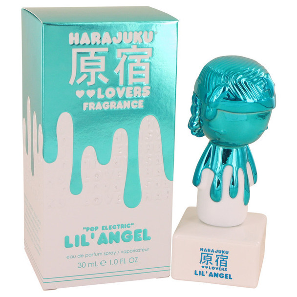 Harajuku Lovers Pop Electric Lil' Angel by Gwen Stefani Eau De Parfum Spray 1 oz