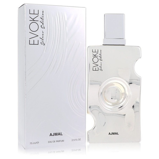 Evoke Silver Edition by Ajmal Eau De Parfum Spray 2.5 oz