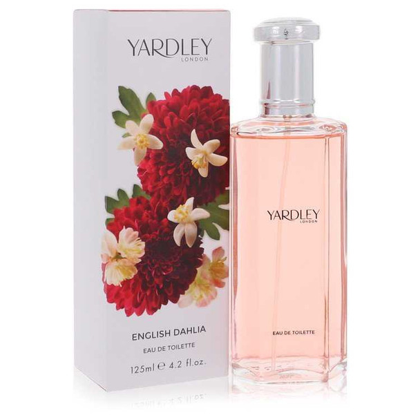English Dahlia by Yardley London Eau De Toilette Spray 4.2 oz product image at NuMercy
