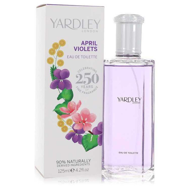 April Violets by Yardley London Eau De Toilette Spray 4.2 oz product image at NuMercy