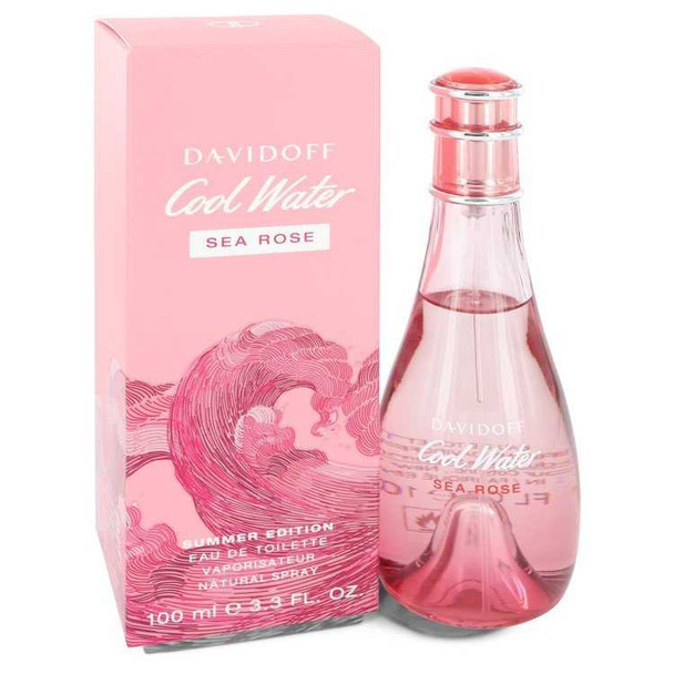Cool Water Sea Rose by Davidoff Eau De Toilette Spray 2019 Summer Edition 3.3 oz product image at NuMercy