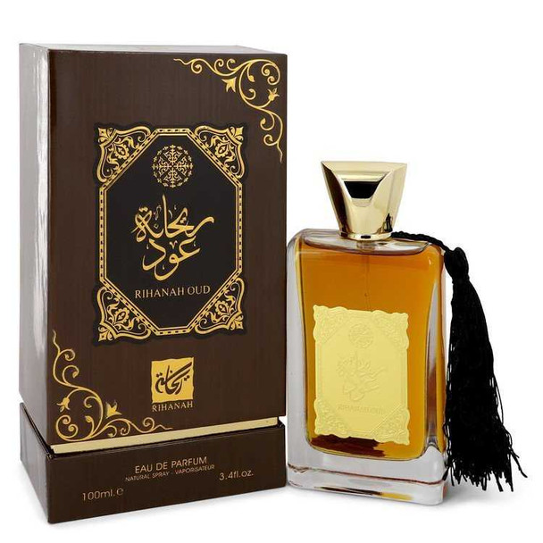 Rihanah Oud by Rihanah Eau De Parfum Spray Unisex 3.4 oz