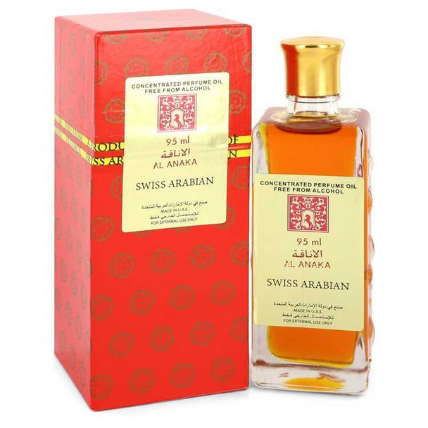 Al Anaka by Swiss Arabian Concentrated Perfume Oil Free From Alcohol (Unisex) 3.2 oz product image at NuMercy
