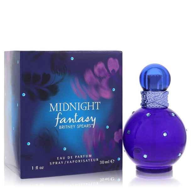 Fantasy Midnight by Britney Spears Eau De Parfum Spray 1 oz