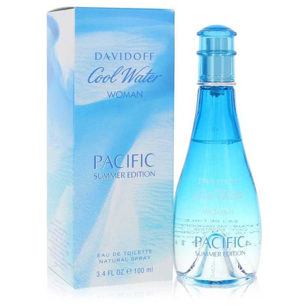 Cool Water Pacific Summer by Davidoff Eau De Toilette Spray 3.4 oz product image at NuMercy