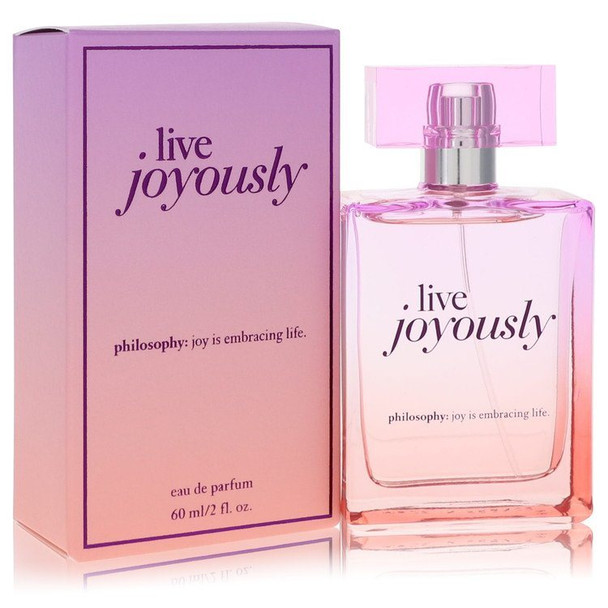 Live Joyously by Philosophy Eau De Parfum Spray 2 oz