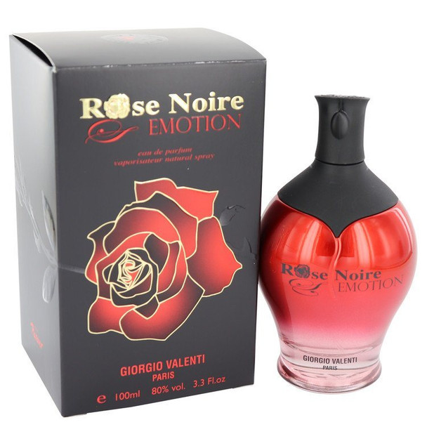 Rose Noire Emotion by Giorgio Valenti Eau De Parfum Spray 3.3 oz