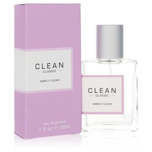 Clean Simply Clean Eau De Parfum Spray unisex 2 oz, clean classic fragrance perfume bottle and box.