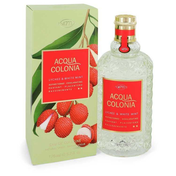 4711 Acqua Colonia Lychee and White Mint by 4711 Eau De Cologne Spray (Unisex) 5.7 oz 4711 Acqua Colonia Lychee and White Mint by 4711 Eau De Cologne Spray (Unisex) 5.7 oz