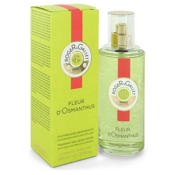 Roger and Gallet Fleur D'Osmanthus by Roger and Gallet Fragrant Wellbeing Water Spray 3.3 oz