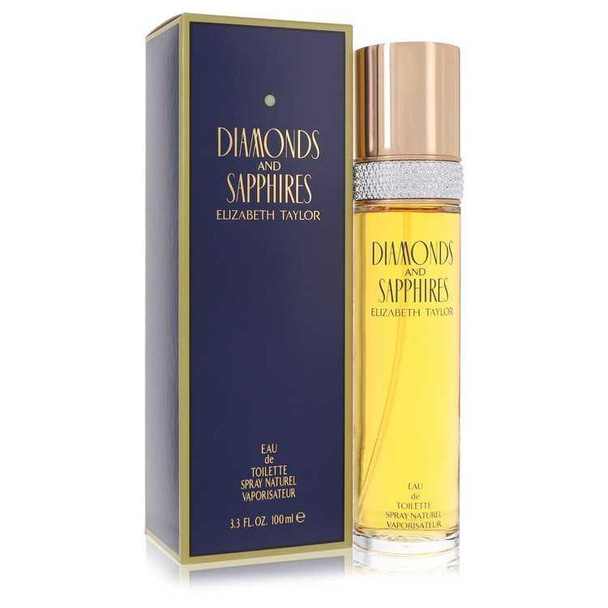 DIAMONDS and Sapphires by Elizabeth Taylor Eau De Toilette Spray 3.4 oz product image at NuMercy