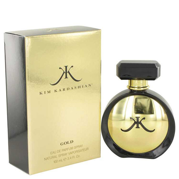 Kim Kardashian Gold by Kim Kardashian Eau De Parfum Spray 3.4 oz product image at NuMercy
