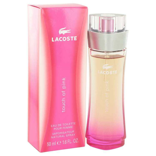 Touch of Pink by Lacoste Eau De Toilette Spray 1.6 oz product image at NuMercy