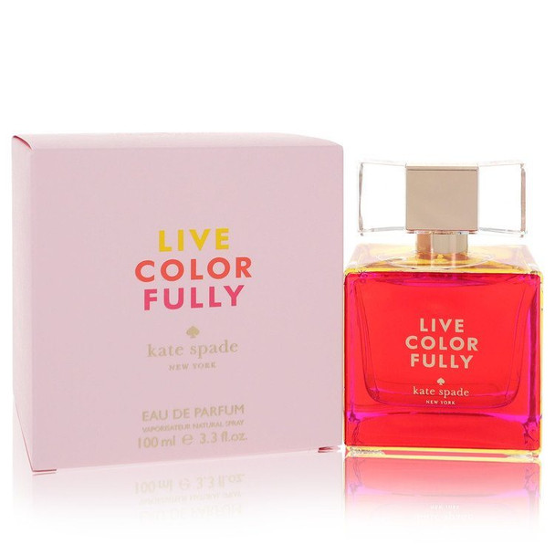 Live Colorfully by Kate Spade Eau De Parfum Spray 3.4 oz