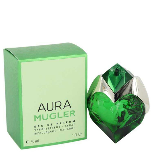Mugler Aura by Thierry Mugler Eau De Parfum Spray Refillable 1 oz product image at NuMercy