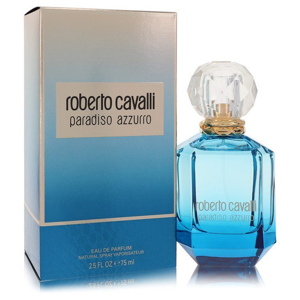 Roberto Cavalli Paradiso Azzurro by Roberto Cavalli Eau De Parfum Spray 2.5 oz