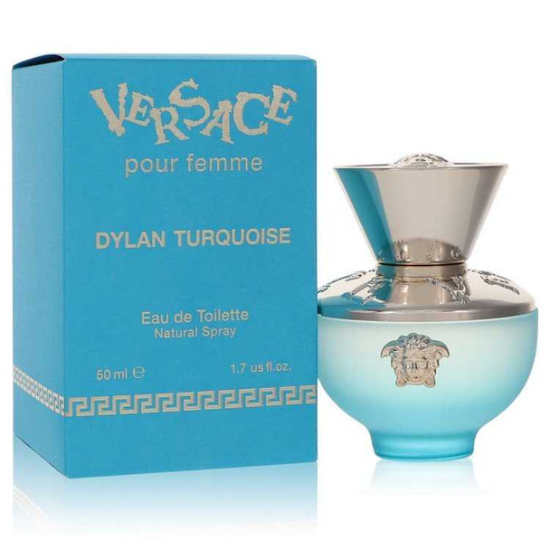 Versace Pour Femme Dylan Turquoise by Versace Eau De Toilette Spray 1.7 oz product image at NuMercy