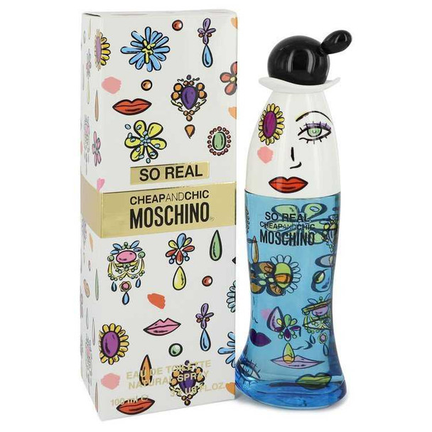 Cheap and Chic So Real by Moschino Eau De Toilette Spray 3.4 oz product image at NuMercy