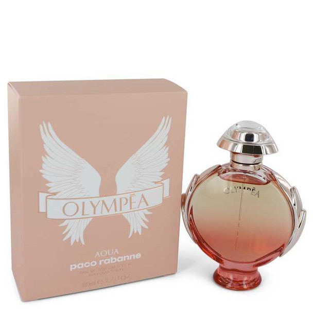 Olympea Aqua by Paco Rabanne Eau De Parfum Legree Spray 2.7 oz product image at NuMercy