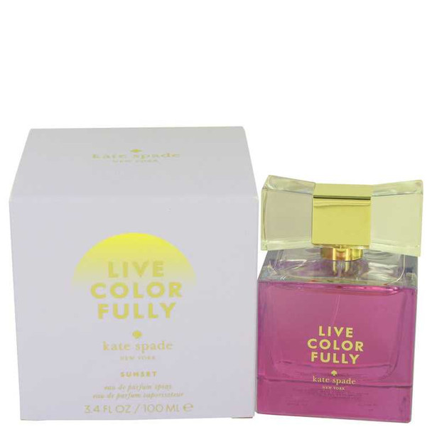Live Colorfully Sunset by Kate Spade Eau De Parfum Spray 3.4 oz product image at NuMercy