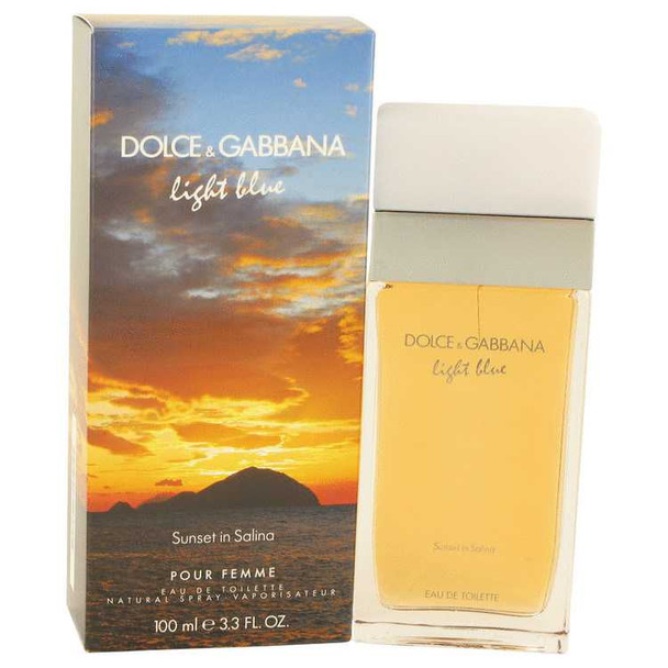 Light Blue Sunset in Salina by Dolce and Gabbana Eau De Toilette Spray 3.4 oz product image at NuMercy