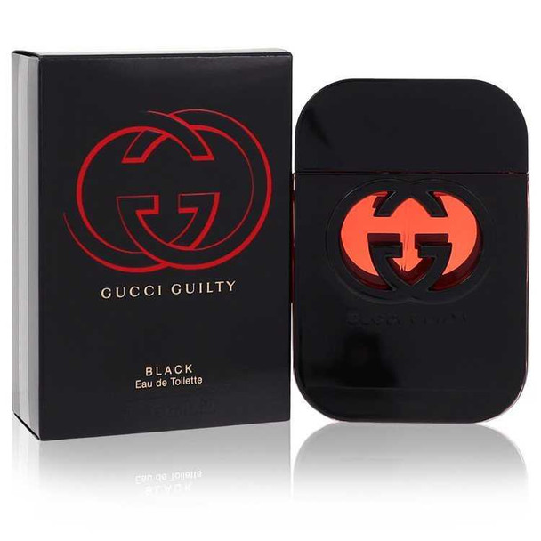 Gucci Guilty Black by Gucci Eau De Toilette Spray 2.5 oz product image at NuMercy