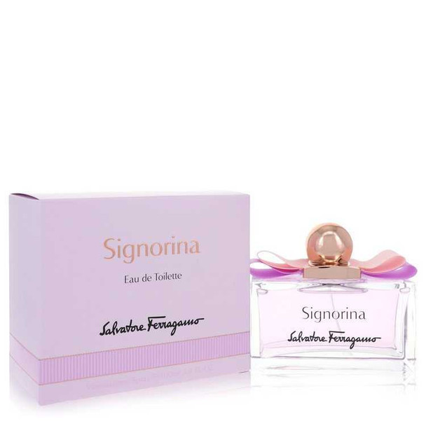 Signorina by Salvatore Ferragamo Eau De Toilette Spray 3.4 oz product image at NuMercy