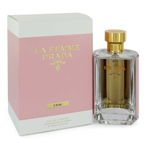 Prada La Femme L'eau by Prada Eau De Toilette Spray 3.4 oz product image at NuMercy