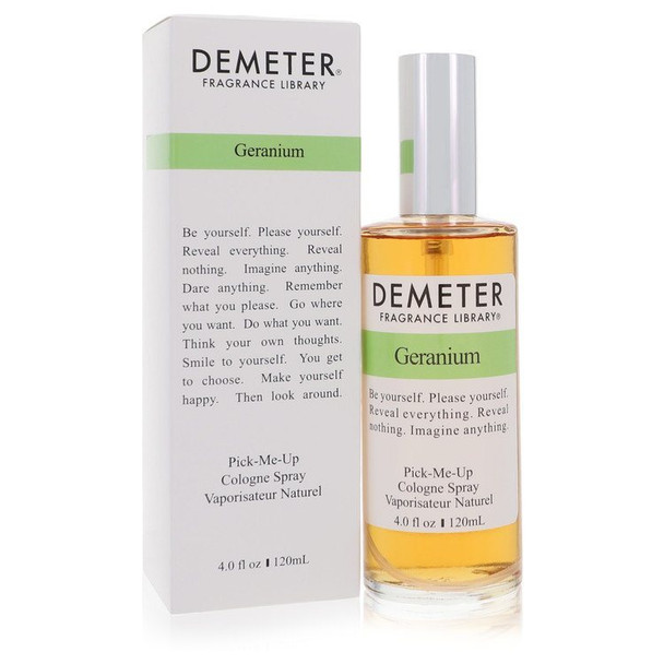 Demeter Geranium by Demeter Cologne Spray 4 oz