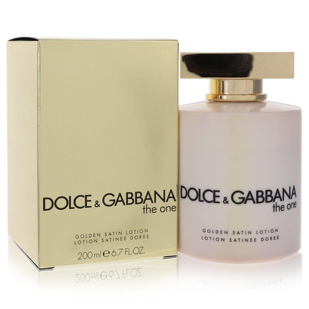 The One by Dolce and Gabbana Golden Satin Lotion 6.7 oz