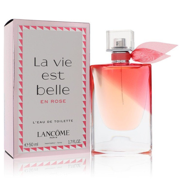 La Vie Est Belle En Rose by Lancome L'eau De Toilette Spray 1.7 oz