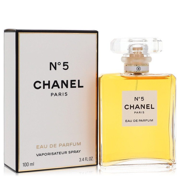 CHANEL No. 5 by Chanel Eau De Parfum Spray 3.4 oz