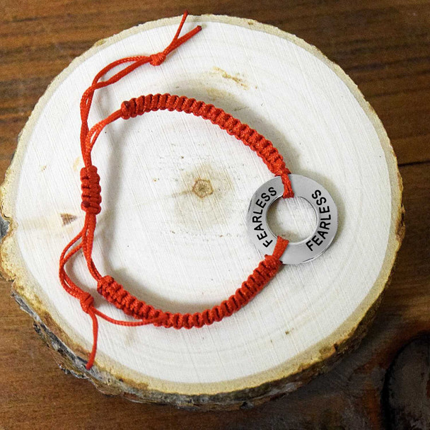 Lifebeats Fearless Red String Bracelet