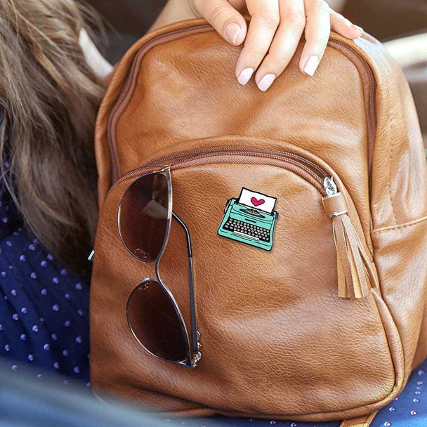 Lifebeats You're My Type Enamel Typewriter Pin