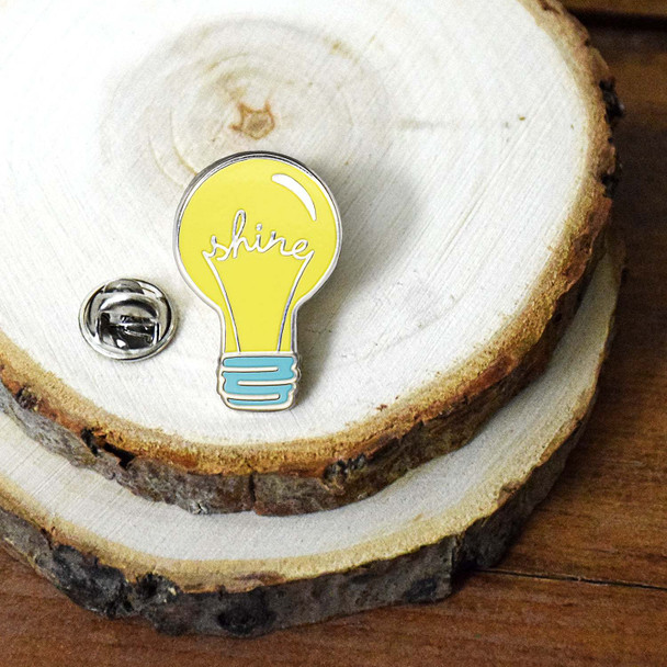 Lifebeats Shine Light-bulb Pin