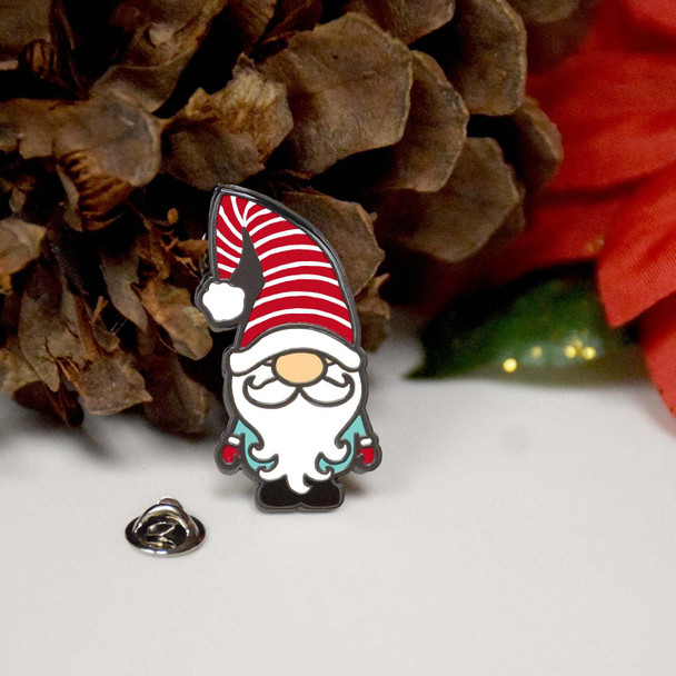 Lifebeats Christmas Gnome Enamel Pin Lifebeats Christmas Gnome Enamel Pin